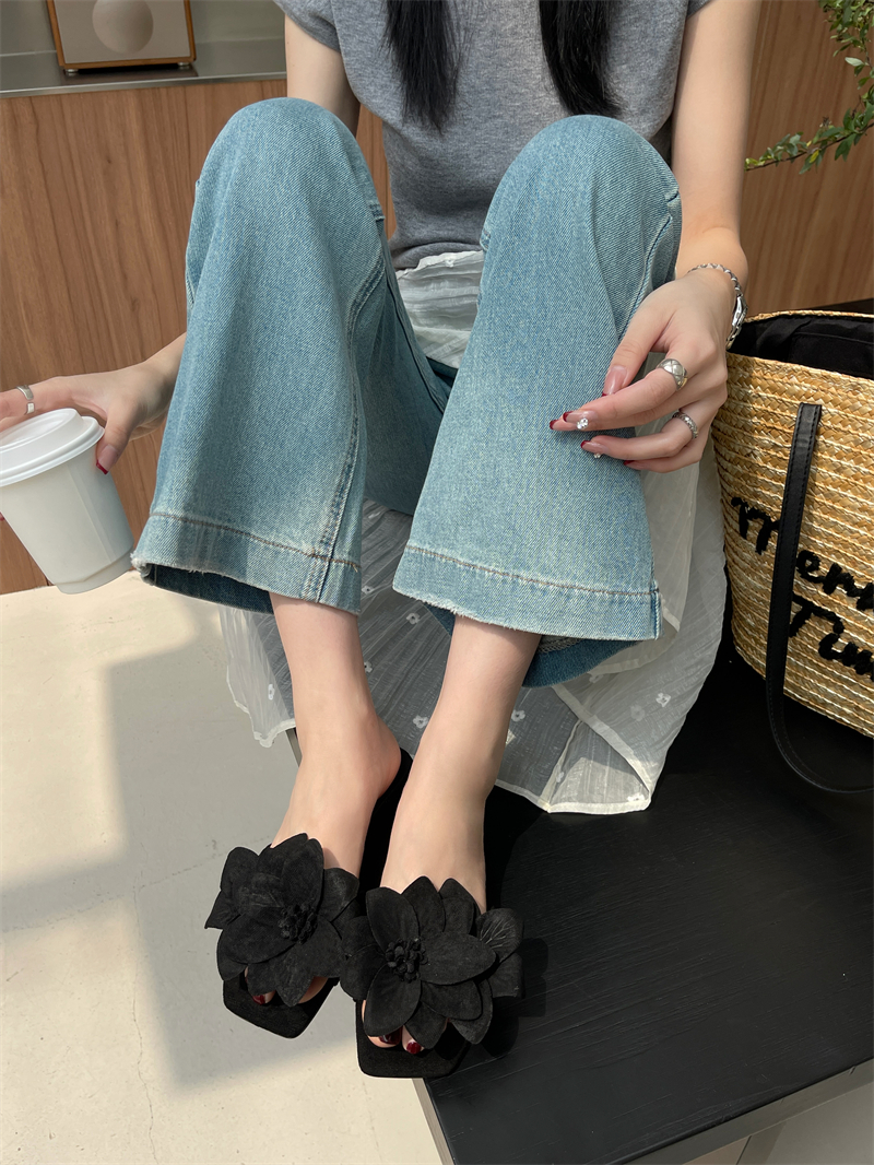 2024 Summer Beach Flat Flip Flops Women's Slippers - Image 2