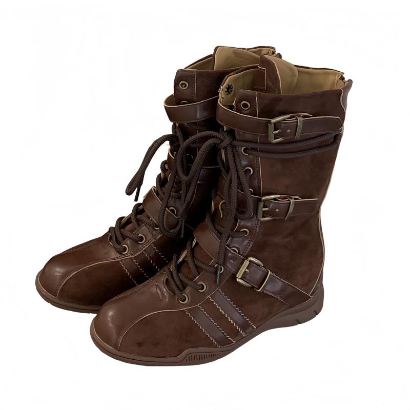 2025 New Martin Boots Women Retro Suede Mid Calf Short Boots Zipper Work Boots - Image 5